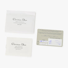 画像をギャラリービューアに読み込む, 極美品 Christian Dior クリスチャンディオール ラブリー トロッター ハンドバッグ キャンバス レザー ブラック シルバー金具 中古 4b010848