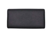 画像をギャラリービューアに読み込む, LOUIS VUITTON ルイヴィトン ポルトフォイユ サラ 長財布 M63742 エピレザー イニシャル K ブラック シルバー金具 美品 中古 4b010899