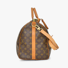 Load image into Gallery viewer, LOUIS VUITTON ルイヴィトン キーポル バンドリエール50 ボストンバッグ M41416 モノグラム PVC レザー 美品 中古 4b010822