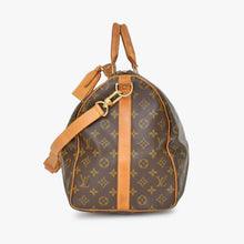 Load image into Gallery viewer, LOUIS VUITTON ルイヴィトン キーポル バンドリエール50 ボストンバッグ M41416 モノグラム PVC レザー 美品 中古 4b010822