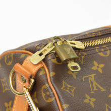 Load image into Gallery viewer, LOUIS VUITTON ルイヴィトン キーポル バンドリエール50 ボストンバッグ M41416 モノグラム PVC レザー 美品 中古 4b010822