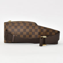 Load image into Gallery viewer, 極美品 LOUIS VUITTON ルイヴィトン ジェロニモス ウエストバッグ ボディバッグ N51994 ダミエ ブラウン 中古 4b010990