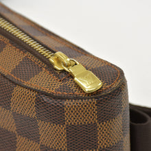 Load image into Gallery viewer, 極美品 LOUIS VUITTON ルイヴィトン ジェロニモス ウエストバッグ ボディバッグ N51994 ダミエ ブラウン 中古 4b010990