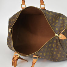 Load image into Gallery viewer, LOUIS VUITTON ルイヴィトン キーポル50 ボストンバッグ M41426 モノグラム PVC レザー モノグラム ゴールド金具 美品 中古 4b011228