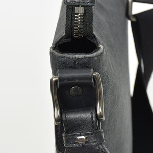極美品 GUCCI グッチ GGスプリーム ショルダーバッグ 322279 ブラック GGスプリームキャンバス シルバー金具 中古 4b011255