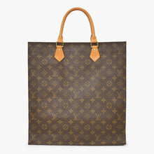 Load image into Gallery viewer, LOUIS VUITTON ルイヴィトン サックプラ トートバッグ M51140 モノグラム ブラウン ベージュ 美品 中古 4b011559