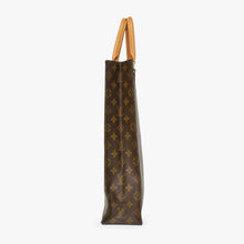 Load image into Gallery viewer, LOUIS VUITTON ルイヴィトン サックプラ トートバッグ M51140 モノグラム ブラウン ベージュ 美品 中古 4b011559