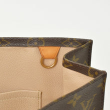Load image into Gallery viewer, LOUIS VUITTON ルイヴィトン サックプラ トートバッグ M51140 モノグラム ブラウン ベージュ 美品 中古 4b011559