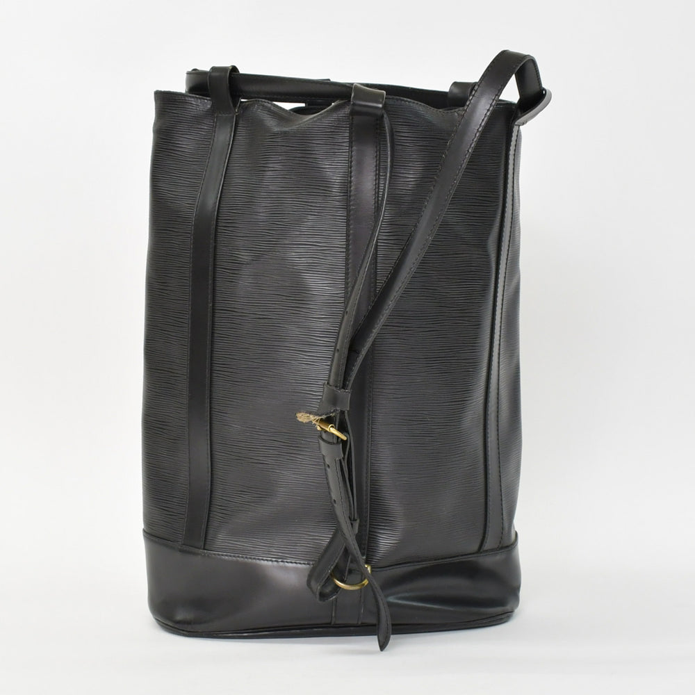LOUIS VUITTON Epi Randonnée GM Daypack M43082 Epi Leather Gold Hardware Good Used 4b011560
