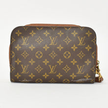 Load image into Gallery viewer, LOUIS VUITTON ルイヴィトン オルセー セカンドバッグ M51790 ブラウン モノグラムキャンバス レザー ゴールド金具 良品 中古 4b011566