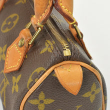 Load image into Gallery viewer, LOUIS VUITTON ルイヴィトン ミニスピーディ ハンドバッグ モノグラム M41534 PVC ブラウン 美品 中古 4b011619