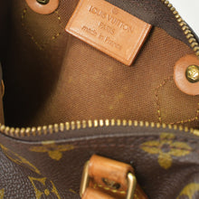 Load image into Gallery viewer, LOUIS VUITTON ルイヴィトン ミニスピーディ ハンドバッグ モノグラム M41534 PVC ブラウン 美品 中古 4b011619