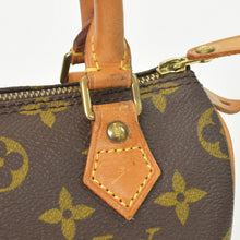 Load image into Gallery viewer, LOUIS VUITTON ルイヴィトン ミニスピーディ ハンドバッグ モノグラム M41534 PVC ブラウン 美品 中古 4b011619