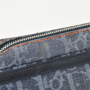 Christian Dior クリスチャンディオール フライトライン ワンショルダーバッグ 167-BM-1025 トロッター柄 シルバー金具 美品 中古 4b011635