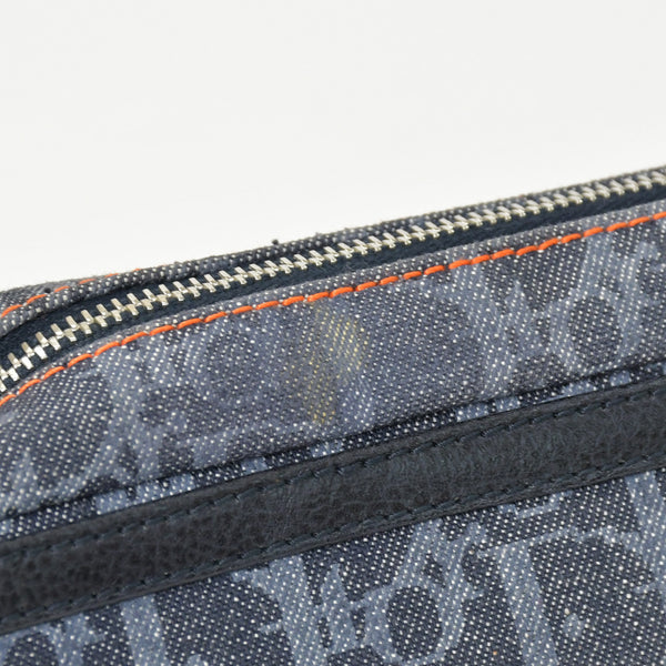 Christian Dior クリスチャンディオール フライトライン ワンショルダーバッグ 167-BM-1025 トロッター柄 シルバー金具 美品 中古 4b011635