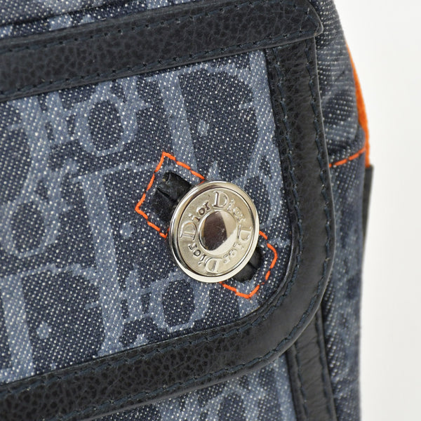 Christian Dior クリスチャンディオール フライトライン ワンショルダーバッグ 167-BM-1025 トロッター柄 シルバー金具 美品 中古 4b011635