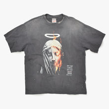 Load image into Gallery viewer, 極美品 SAINT MICHAEL セントマイケル DEVIL DADDY SS TEE 半袖Ｔシャツ SM-HR8-0000-002 サイズL コットン 中古 4b012017
