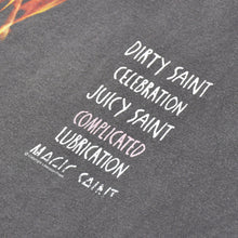 Load image into Gallery viewer, 極美品 SAINT MICHAEL セントマイケル DEVIL DADDY SS TEE 半袖Ｔシャツ SM-HR8-0000-002 サイズL コットン 中古 4b012017