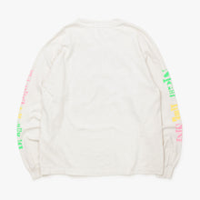 Load image into Gallery viewer, SAINT MICHAEL LS TEE KEEP IT セントマイケル 長袖Ｔシャツ ホワイト マルチカラー M-HR1-0000-037 サイズ L 良品 中古 4b012018