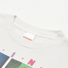 Load image into Gallery viewer, SAINT MICHAEL LS TEE KEEP IT セントマイケル 長袖Ｔシャツ ホワイト マルチカラー M-HR1-0000-037 サイズ L 良品 中古 4b012018