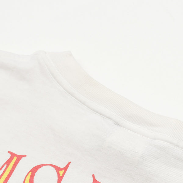 SAINT MICHAEL セントマイケル DSNY SS TEE 半袖Ｔシャツ SM-A23-0000-C25 サイズL ホワイト コットン 美品 中古 4b012021