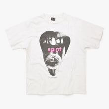 Load image into Gallery viewer, SAINT MICHAEL セントマイケル T-SHIRT DRAG 半袖Ｔシャツ SM-A21-0000-014 サイズL コットン 美品 中古 4b012023