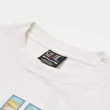 Load image into Gallery viewer, 極美品 SAINT MICHAEL セントマイケル SS TEE SUPER DIRTY 半袖Ｔシャツ SM-HR8-0000-025 サイズL ホワイト コットン 中古 4b012024