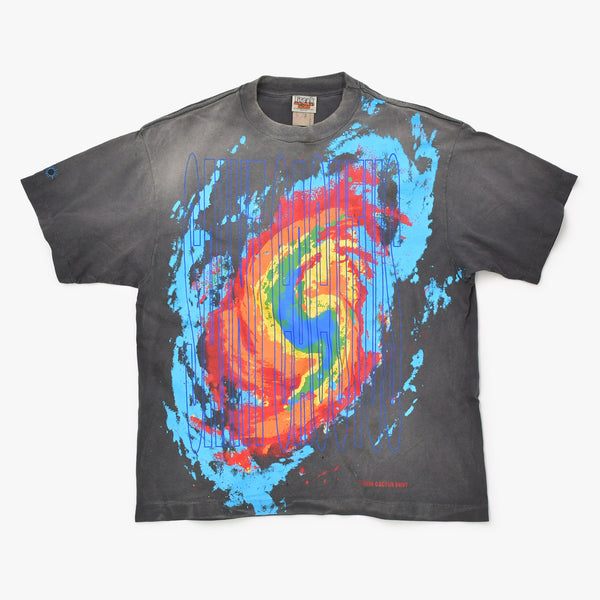 極美品 SAINT MICHAEL セントマイケル CP SS TEE コットン半袖ＴシャツサイズL SM-YS1-0000-C05 中古 4b012025