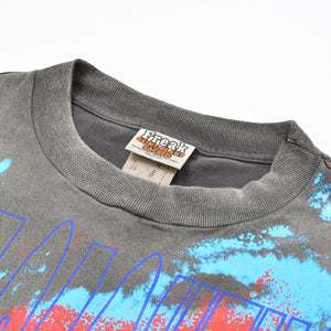 極美品 SAINT MICHAEL セントマイケル CP SS TEE コットン半袖ＴシャツサイズL SM-YS1-0000-C05 中古 4b012025