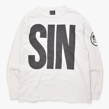 画像をギャラリービューアに読み込む, SAINT MITCHAEL セントマイケル 21AW SIN LS TEE 長袖Ｔシャツ SM-A21-0000-015 サイズL ホワイト 美品 中古 4b012026