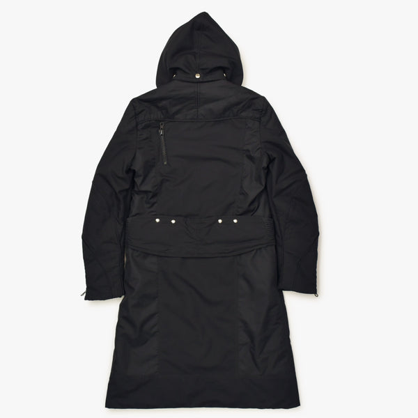 極美品 Christian Dior クリスチャンディオール ダウン ガリアーノ期 ジャケット 4H12088510 サイズ38 ブラック 中古 4b012161