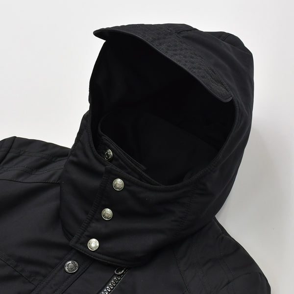 極美品 Christian Dior クリスチャンディオール ダウン ガリアーノ期 ジャケット 4H12088510 サイズ38 ブラック 中古 4b012161