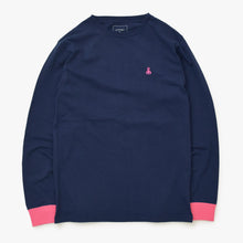 画像をギャラリービューアに読み込む, SOPHNET. ソフネット 長袖Tシャツ SOPH-190096 サイズM ネイビー ピンク サソリ コットン 刺繍ロゴ 美品 中古 4b012605