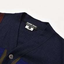 Load image into Gallery viewer, COMME des GARCONS HOMME DEUX cardigan コム デ ギャルソン オム ドゥ カーディガン ネイビー サイズS DR-T008 美品 中古 4b012617