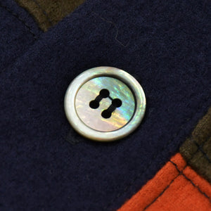 COMME des GARCONS HOMME DEUX cardigan コム デ ギャルソン オム ドゥ カーディガン ネイビー サイズS DR-T008 美品 中古 4b012617
