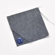 Load image into Gallery viewer, GANRYU ガンリュウ COMME des GARCONS ベースボールシャツ ES-B005-051-1-2 長袖 ブルー サイズS 美品 中古 4b012619