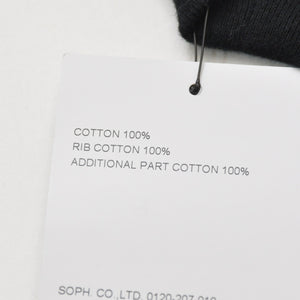 New and unused SOPHNET. Short sleeve T-shirt SOPH-180111 Size M Numbering Paisley Black Used 4b012625