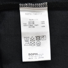 画像をギャラリービューアに読み込む, 新品未使用 SOPHNET. ソフネット 半袖Tシャツ SOPH-180111 サイズM ナンバリング ペイズリー ブラック 中古 4b012625