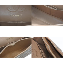 画像をギャラリービューアに読み込む, 極美品 CHANEL シャネル マトラッセ23 Wフラップ Wチェーンショルダーバッグ 6番台 ココマーク キャビアスキン ベージュ 中古 4b013074