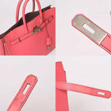 画像をギャラリービューアに読み込む, 新品同様 HERMES エルメス バーキン 35 スペシャルオーダー品 □R刻印 ローズリップスティック グリオレ マットパラジウム金具 シェブルミゾル 美品 中古 4b013944