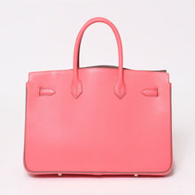 画像をギャラリービューアに読み込む, 新品同様 HERMES エルメス バーキン 35 スペシャルオーダー品 □R刻印 ローズリップスティック グリオレ マットパラジウム金具 シェブルミゾル 美品 中古 4b013944