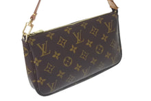 画像をギャラリービューアに読み込む, LOUIS VUITTON ルイヴィトン ポシェット アクセソワール アクセサリーポーチ M51980 モノグラム PVC レザー 美品 中古 4b001198