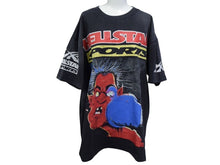 画像をギャラリービューアに読み込む, 新品未使用 HELLSTAR ヘルスター ビガー ザン サタン プリント 半袖Tシャツ トップス コットン ブラック サイズM 中古 4c076158