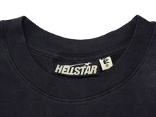 画像をギャラリービューアに読み込む, 新品未使用 HELLSTAR ヘルスター ビガー ザン サタン プリント 半袖Tシャツ トップス コットン ブラック サイズM 中古 4c076158