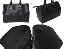 Load image into Gallery viewer, LOUIS VUITTON ルイヴィトン スピーディ30 ハンドバッグ M59032 エピレザー ブラック ゴールド金具 美品 中古 4c076406