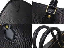 Load image into Gallery viewer, LOUIS VUITTON ルイヴィトン スピーディ30 ハンドバッグ M59032 エピレザー ブラック ゴールド金具 美品 中古 4c076406