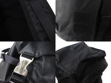 画像をギャラリービューアに読み込む, PORTER × MINOTAUR M.U.G GRAIN PC Back Pack Large ポーター リュック バックパック ブラック レザー 中古 4b000804