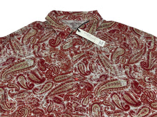 Load image into Gallery viewer, 新品未使用 MAJESTIC FILATURES マジェスティック フィラチュール 長袖シャツ J527HCH008 サイズM ペイズリー 総柄 レッド 中古 4b000907