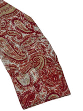 Load image into Gallery viewer, 新品未使用 MAJESTIC FILATURES マジェスティック フィラチュール 長袖シャツ J527HCH008 サイズM ペイズリー 総柄 レッド 中古 4b000907
