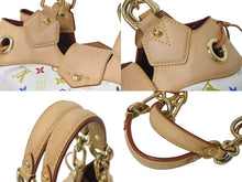 Load image into Gallery viewer, LOUISVUITTON ルイヴィトン モノグラム マルチカラー ウルスラ ブロン ハンドバッグ PVC ヌメ革 M40123 マルチカラー 美品 中古 4b000991